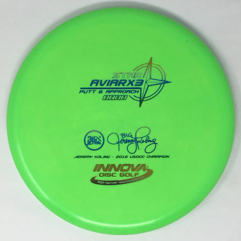 Innova AviarX3 (Star, Jeremy Koling 2016 USDGC Champion) Putt & Approach