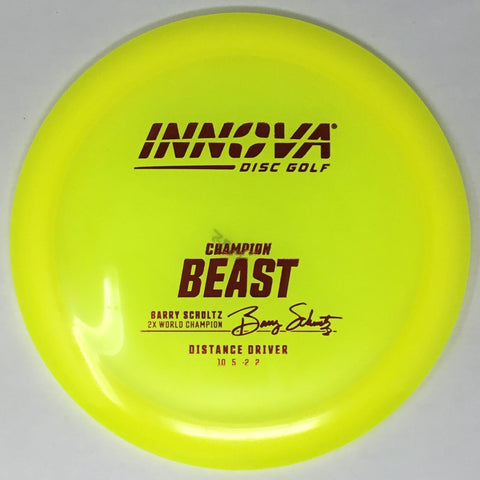 Innova Beast (Champion, Barry Shultz 2x World Champion) Distance Driver
