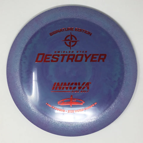 Innova Destroyer (Swirled Star - Ohn Scoggins 2025 World Champion Signature Edition) Distance Driver