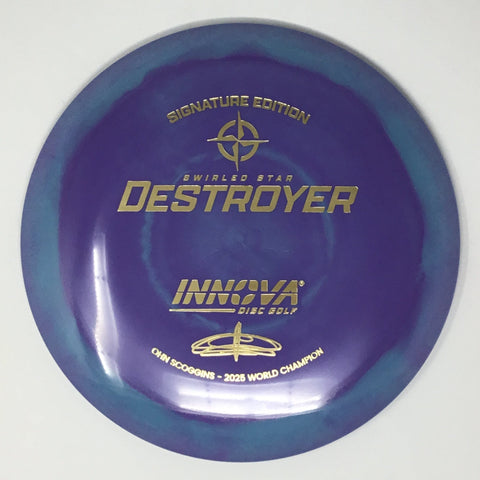 Innova Destroyer (Swirled Star - Ohn Scoggins 2025 World Champion Signature Edition) Distance Driver