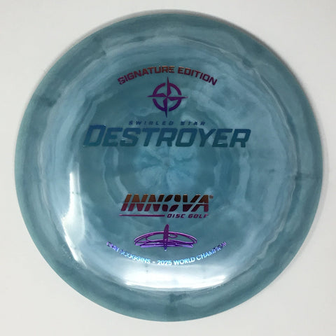 Innova Destroyer (Swirled Star - Ohn Scoggins 2025 World Champion Signature Edition) Distance Driver