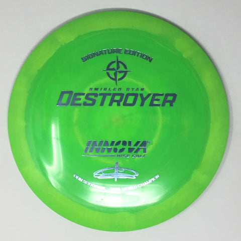 Innova Destroyer (Swirled Star - Ohn Scoggins 2025 World Champion Signature Edition) Distance Driver