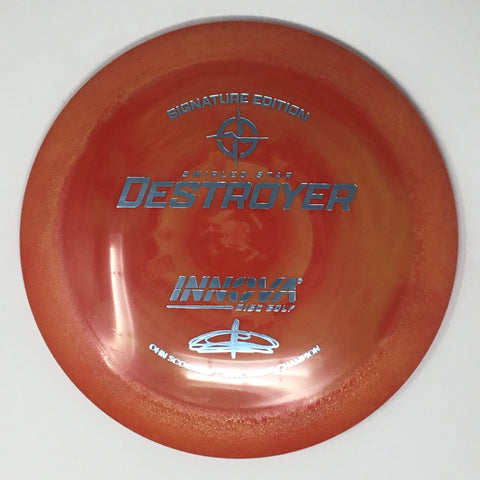 Innova Destroyer (Swirled Star - Ohn Scoggins 2025 World Champion Signature Edition) Distance Driver