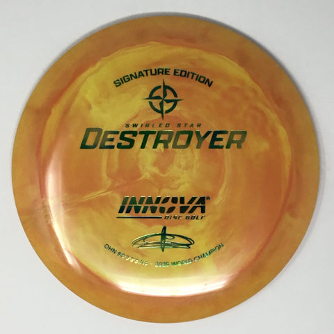 Innova Destroyer (Swirled Star - Ohn Scoggins 2025 World Champion Signature Edition) Distance Driver