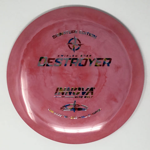 Innova Destroyer (Swirled Star - Ohn Scoggins 2025 World Champion Signature Edition) Distance Driver