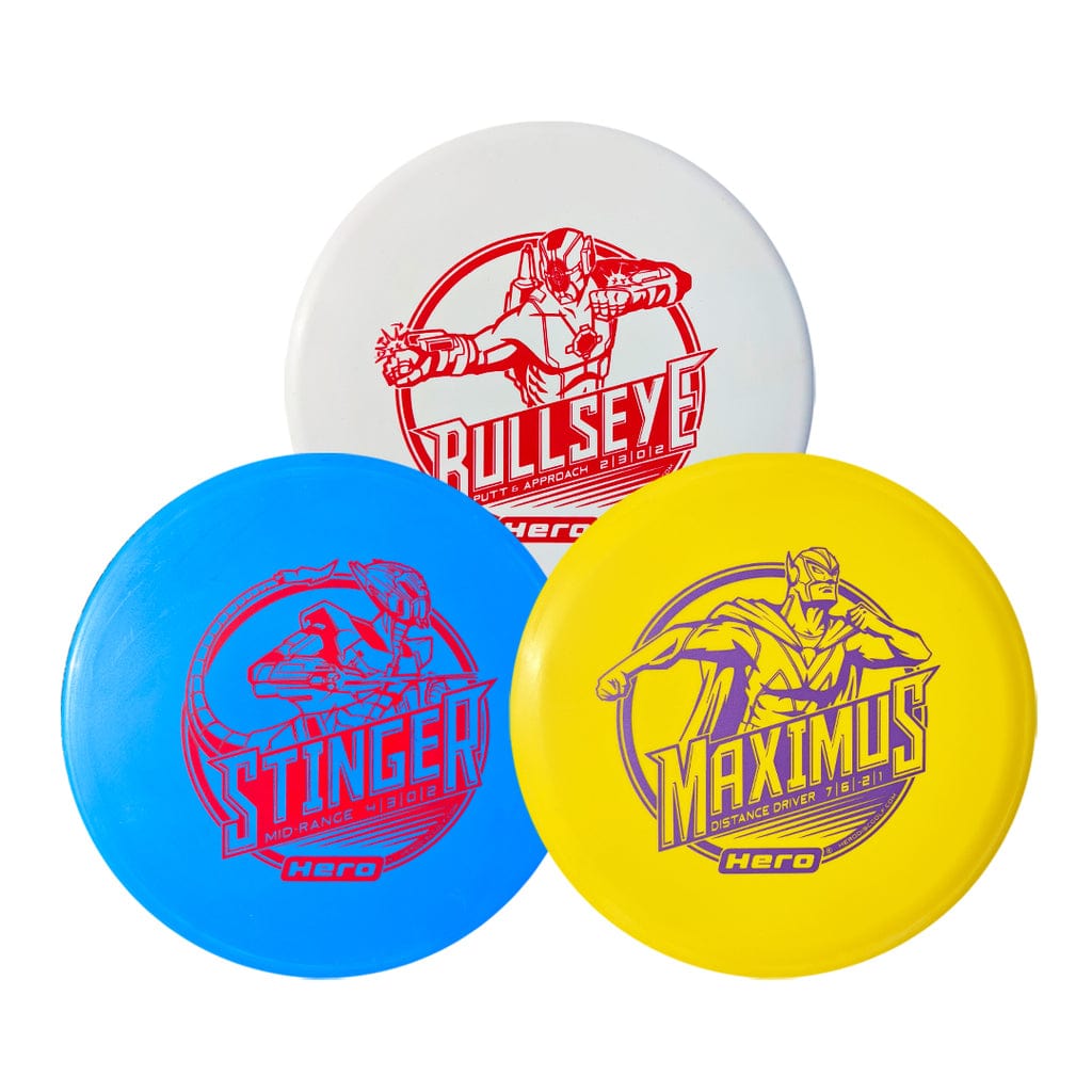 Innova Disc Hero Disc Golf Starter Set (Innova HERO Disc Golf Starter Set) – Disc Republic