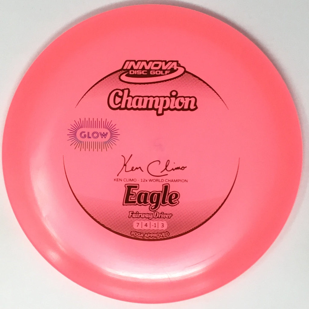 Innova Eagle (Champion Classic Glow - Ken Climo 12x World Champion) Fairway Driver