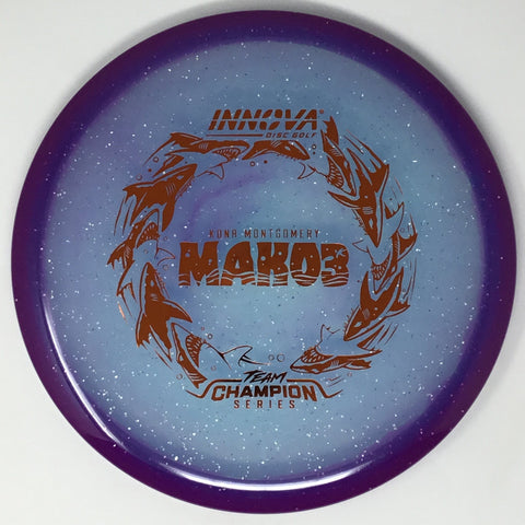 Innova Mako3 (Halo Champion Metal Flake - Kona Montgomery 2026 Tour Series) Midrange