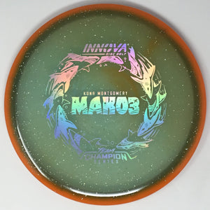 Innova Mako3 (Halo Champion Metal Flake - Kona Montgomery 2026 Tour Series) Midrange