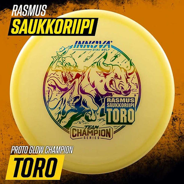 Innova Toro (Proto Glow Champion - Rasmus Saukkoriipi 2025 Tour Series) Midrange