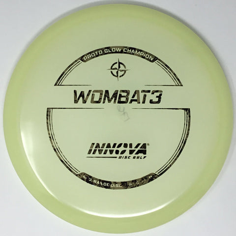 Innova Wombat3 (Proto Glow Champion) Midrange