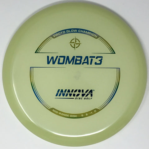 Innova Wombat3 (Proto Glow Champion) Midrange