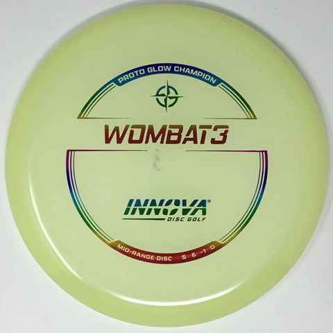 Innova Wombat3 (Proto Glow Champion) Midrange