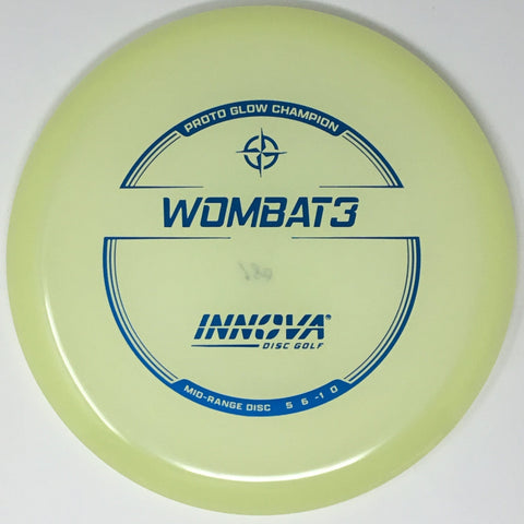Innova Wombat3 (Proto Glow Champion) Midrange