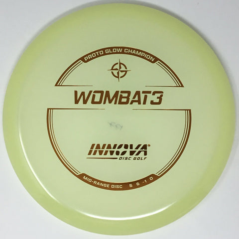 Innova Wombat3 (Proto Glow Champion) Midrange