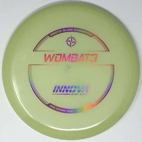 Innova Wombat3 (Proto Glow Champion) Midrange