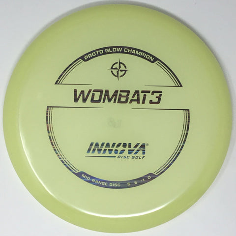 Innova Wombat3 (Proto Glow Champion) Midrange