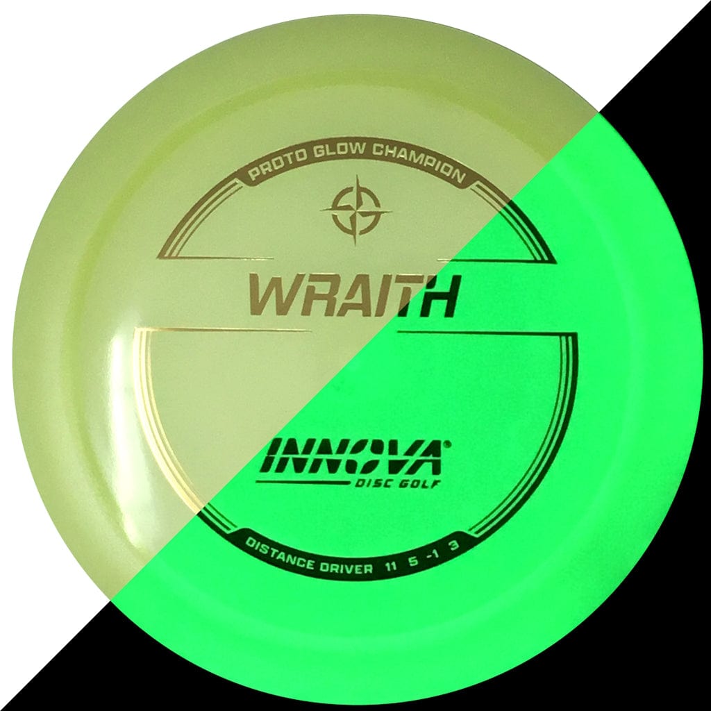 Innova - Wraith (Proto Glow Champion) - Disc Golf Distance Driver ...