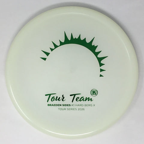 Kastaplast Berg X (K1 Hard Glow - Braeden Sides 2026 Tour Series) Putt & Approach