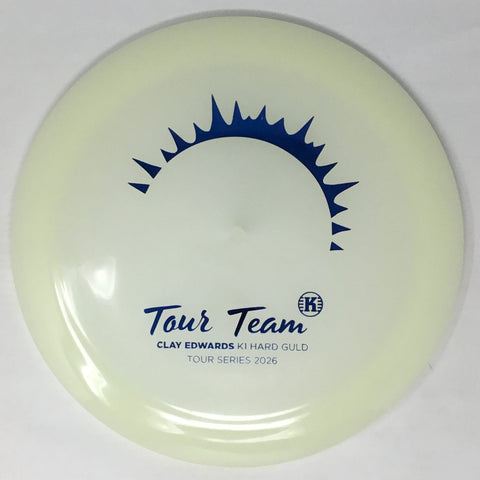Kastaplast Guld (K1 Hard Glow - Clay Edwards 2026 Tour Series) Distance Driver