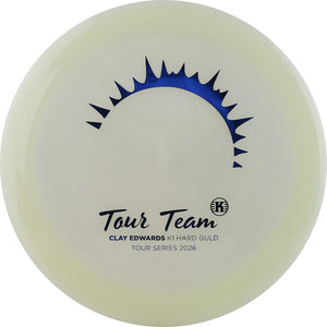 Kastaplast Guld (K1 Hard Glow - Clay Edwards 2026 Tour Series) Distance Driver