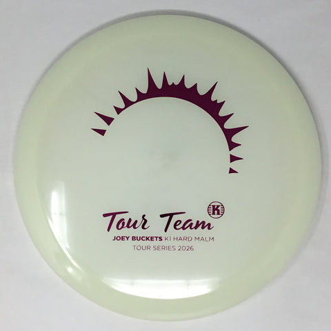Kastaplast Malm (K1 Hard Glow - Joey Buckets 2026 Tour Series) Distance Driver