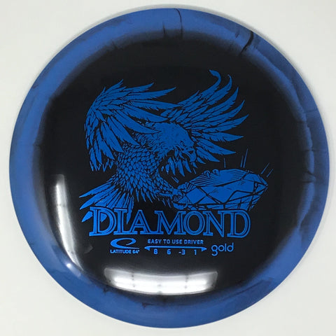 Latitude 64 Diamond (Gold Orbit - Inverted Stamp) Fairway Driver