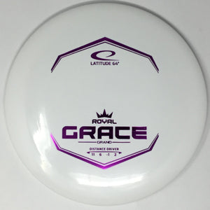 Latitude 64 Grace (Royal Grand - Lightweight Under 170g - White/Dyeable) Distance Driver