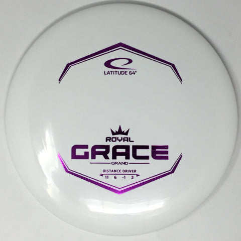 Latitude 64 Grace (Royal Grand - Lightweight Under 170g - White/Dyeable) Distance Driver