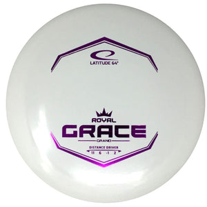 Latitude 64 Grace (Royal Grand - Lightweight Under 170g - White/Dyeable) Distance Driver