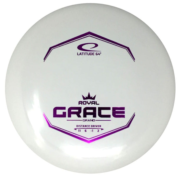 Latitude 64 Grace (Royal Grand - Lightweight Under 170g - White/Dyeable) Distance Driver