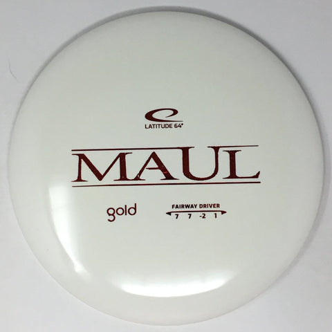 Latitude 64 Maul (Gold - White/Dyeable) Fairway Driver