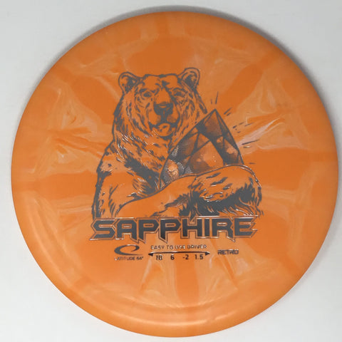 Latitude 64 Sapphire (Retro Burst) Distance Driver