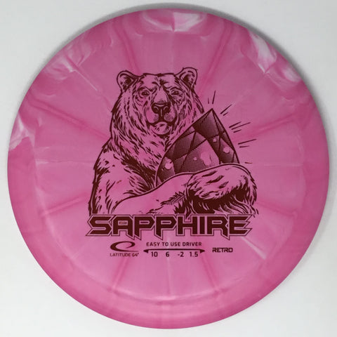 Latitude 64 Sapphire (Retro Burst) Distance Driver