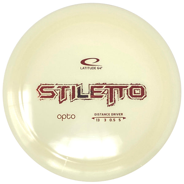 Latitude 64 Stiletto (Opto - White/Dyeable) Distance Driver