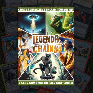 Legend of the Chains Legend of the Chains: A Card Game for the Disc Golf Course Accessory