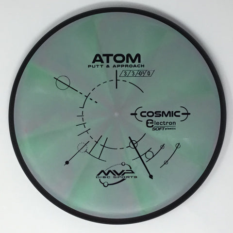 MVP Disc Sports Atom (Cosmic Electron Soft) Putt & Approach