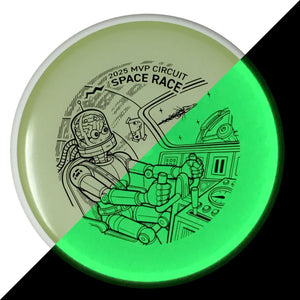 MVP Disc Sports Atom (Eclipse 2.0 Glow - MVP Circuit Space Race 2025) Putt & Approach