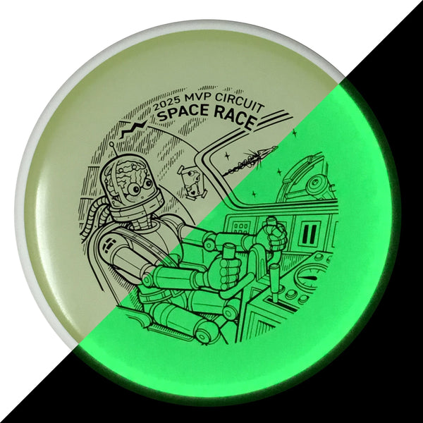 MVP Disc Sports Atom (Eclipse 2.0 Glow - MVP Circuit Space Race 2025) Putt & Approach