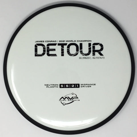 MVP Disc Sports Detour (Neutron - James Conrad) Midrange