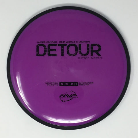 MVP Disc Sports Detour (Neutron - James Conrad) Midrange