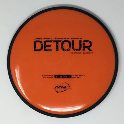 MVP Disc Sports Detour (Neutron - James Conrad) Midrange