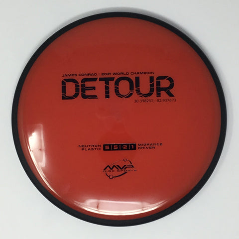 MVP Disc Sports Detour (Neutron - James Conrad) Midrange