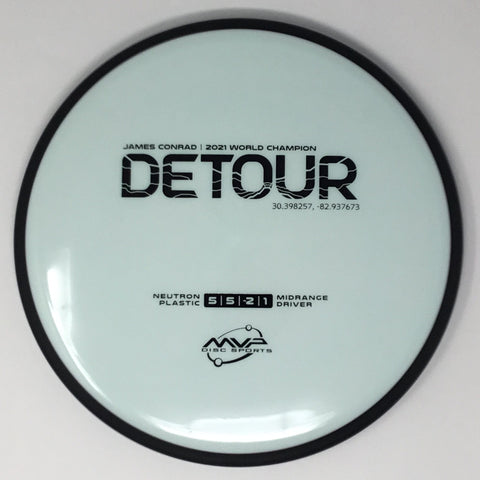 MVP Disc Sports Detour (Neutron - James Conrad) Midrange