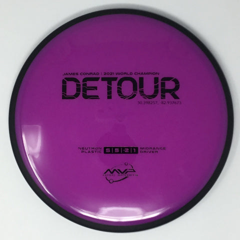 MVP Disc Sports Detour (Neutron - James Conrad) Midrange