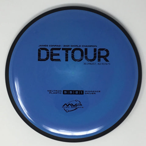 MVP Disc Sports Detour (Neutron - James Conrad) Midrange