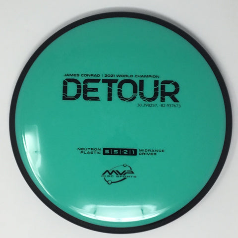 MVP Disc Sports Detour (Neutron - James Conrad) Midrange