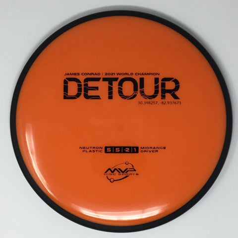 MVP Disc Sports Detour (Neutron - James Conrad) Midrange