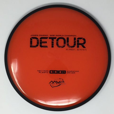 MVP Disc Sports Detour (Neutron - James Conrad) Midrange