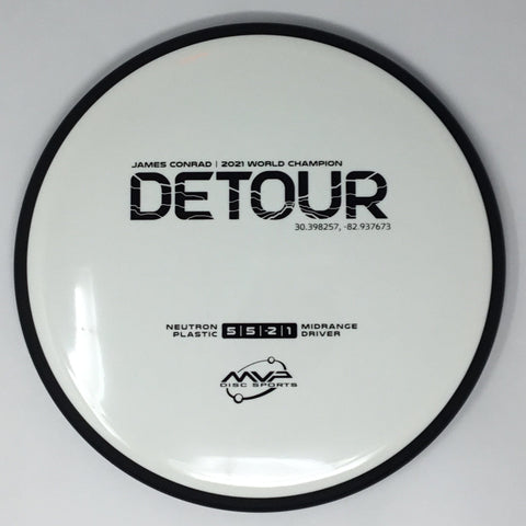 MVP Disc Sports Detour (Neutron - James Conrad) Midrange